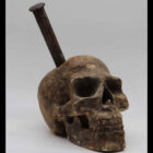 Chiodo fisso - teschio - morte scaramanzia - SCULPTURE - MODELLING - SCULPT - MODELLAZIONE - MONSTERCLAY - caracter design - caracter - napoli - arte - artista- scultura anima artist's pieces naples marigliano raffaele del giudice pomigliano nola scultore scultura sculpt sculpture opere d'arte anima artist's pieces campania Giovanni