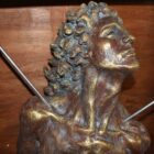 Sculpture - San Sebastian - bronzo - arte - Marigliano - Napoli - Nola - Pomgliano - opere - sculpt sculpture scultore Raffaele Del Giudice - anima artist's pieces chiesa santo sant